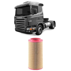 Filtro Ar Scania G-380 Dc12-17 2008 A 2012 Mann