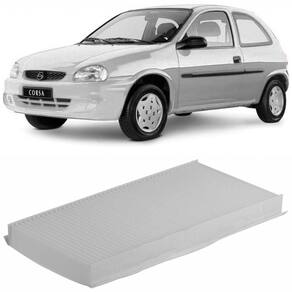 Filtro Cabine Ar Condicionado Corsa Sedan 96 A 2009 Tecfil
