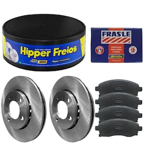 Kit Pastilha Disco Freio Sonic 2012 A 2014 Diant Ventilado
