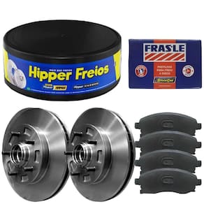 Kit Pastilha Disco Blazer 97 A 2005 Diant Ventilado Com Cubo