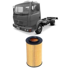 Filtro Óleo Mercedes Benz 712c Om 904 La 98 A 2003 Tecfil