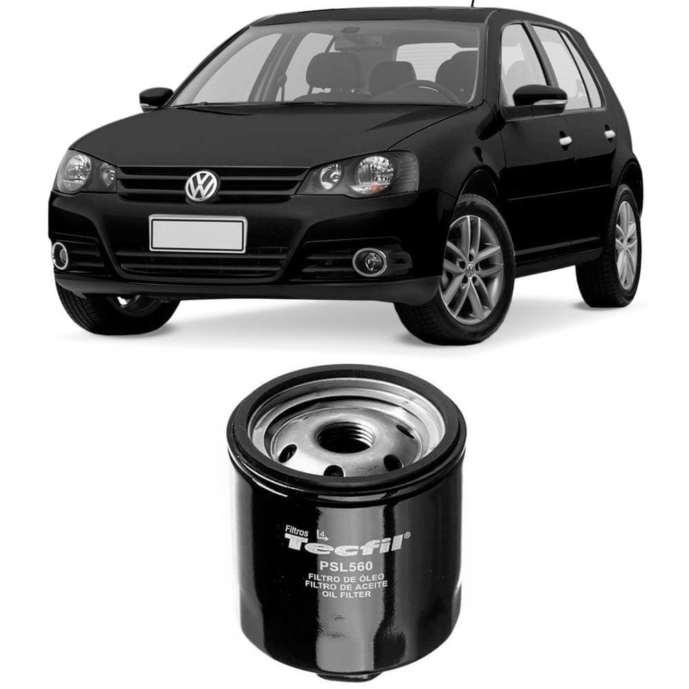 Filtro Óleo Volkswagen Golf 1.6 2006 A 2014 Tecfil
