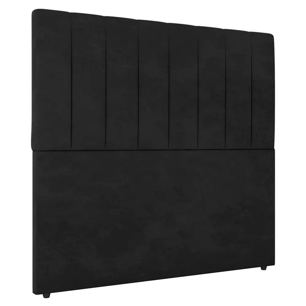 Cabeceira Cama Box Solteiro Ivana 90cm Veludo - Desk Design