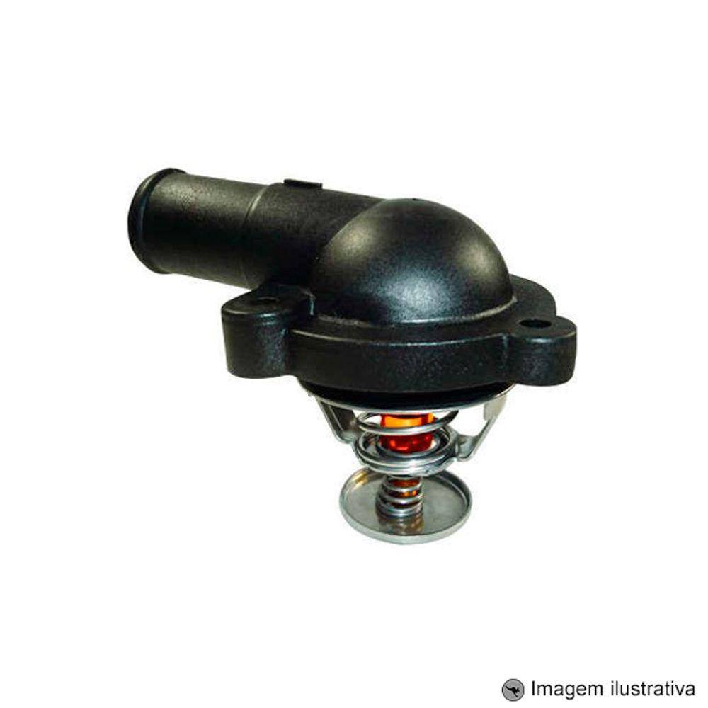Kit Válvula Termostática Courier - Escort - Fiesta - Ka 1.0 E 1.6 99..04 com Flange Gas.