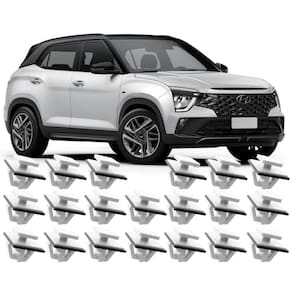 Kit 20 Grampos Presilhas Buchas Para Moldura Friso Da Porta Creta 2022 2023 2024
