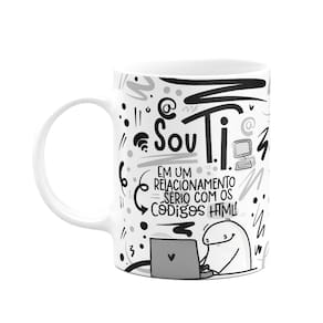Caneca Flork Profissões - Sou Tecnologia da Informação
