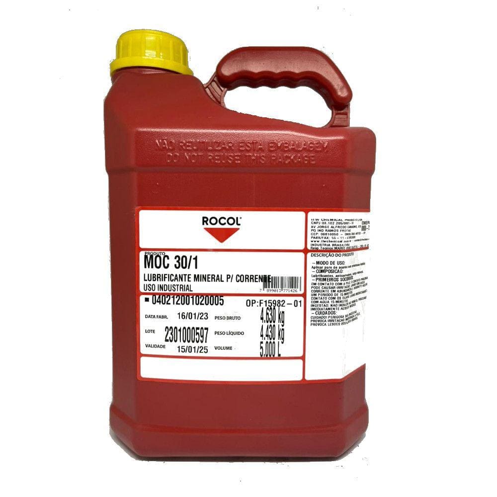 Fluído Hidráulico ITW MOC 30/1 (5L)