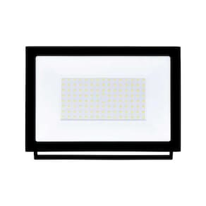 Refletor Slim Led 100W Alta Potência 6.500K Fria Ip65