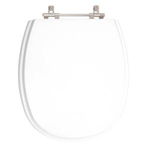 Assento Sanitário Acrílico Aspen Branco para vaso Deca