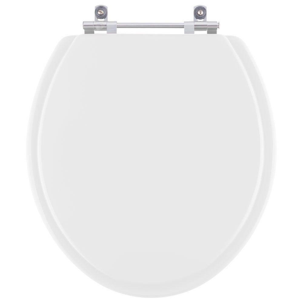 Assento Sanitário Acrílico Zip Branco para vaso Incepa