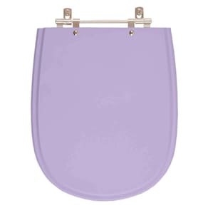 Assento Sanitário Poliester Paris Bermuda (Lilás) para vaso Ideal Standard