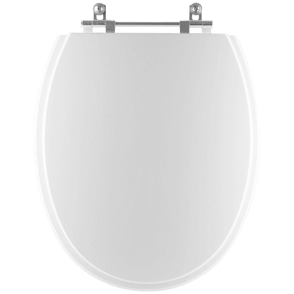 Assento Sanitário Poliester Spot Branco Para vaso Deca