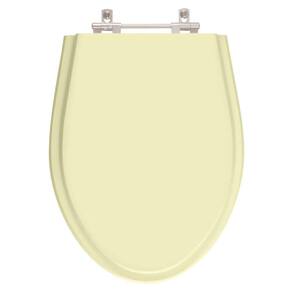 Tampa de Vaso Poliester Victoria Bege Claro (Bone) para Bacia Ideal Standard