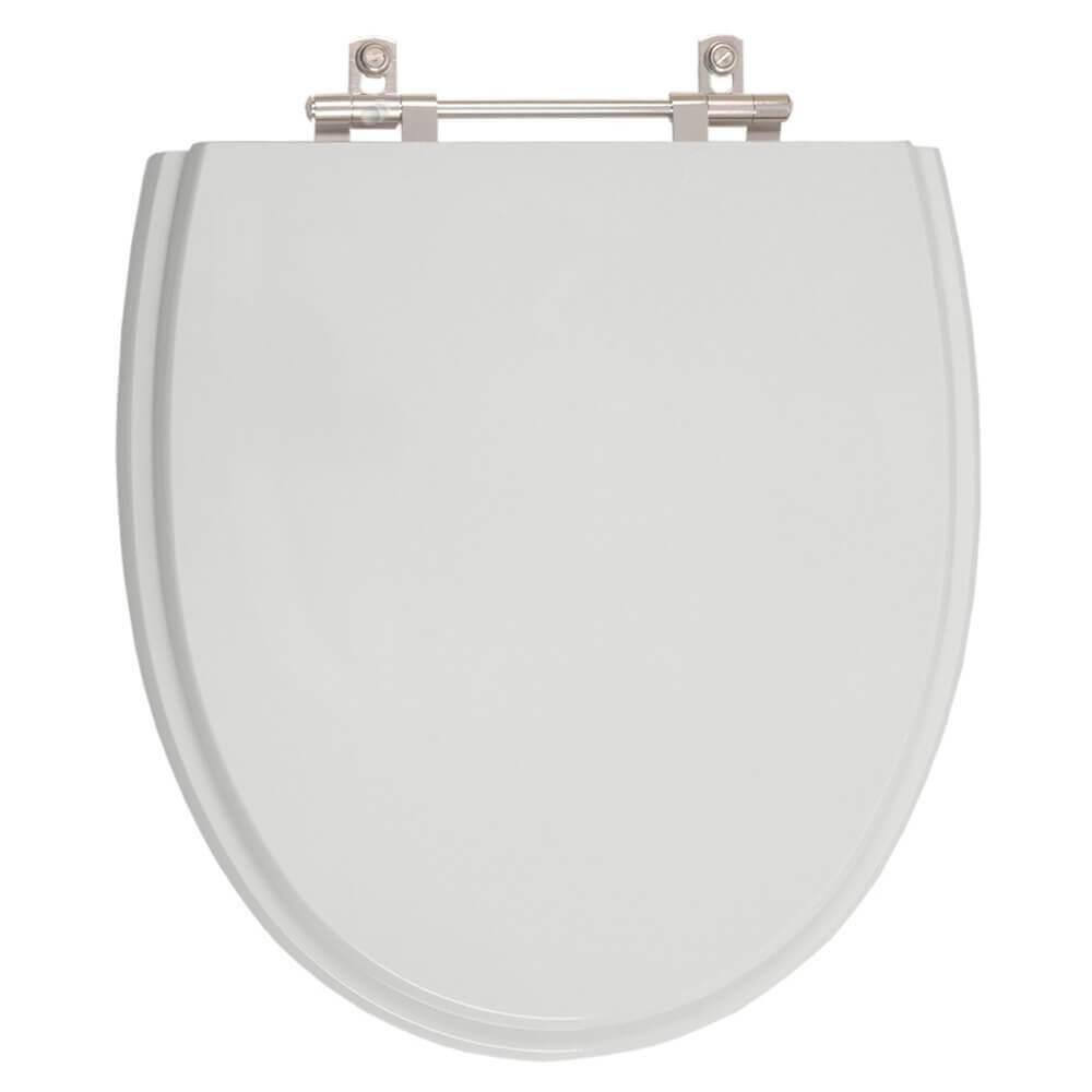 Tampa de Vaso Poliester Eros Cinza Claro para Bacia Incepa 6lpf