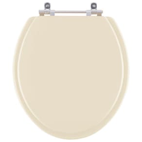 Assento Sanitario Poliester Azalea Marfim (Bege) para vaso Celite