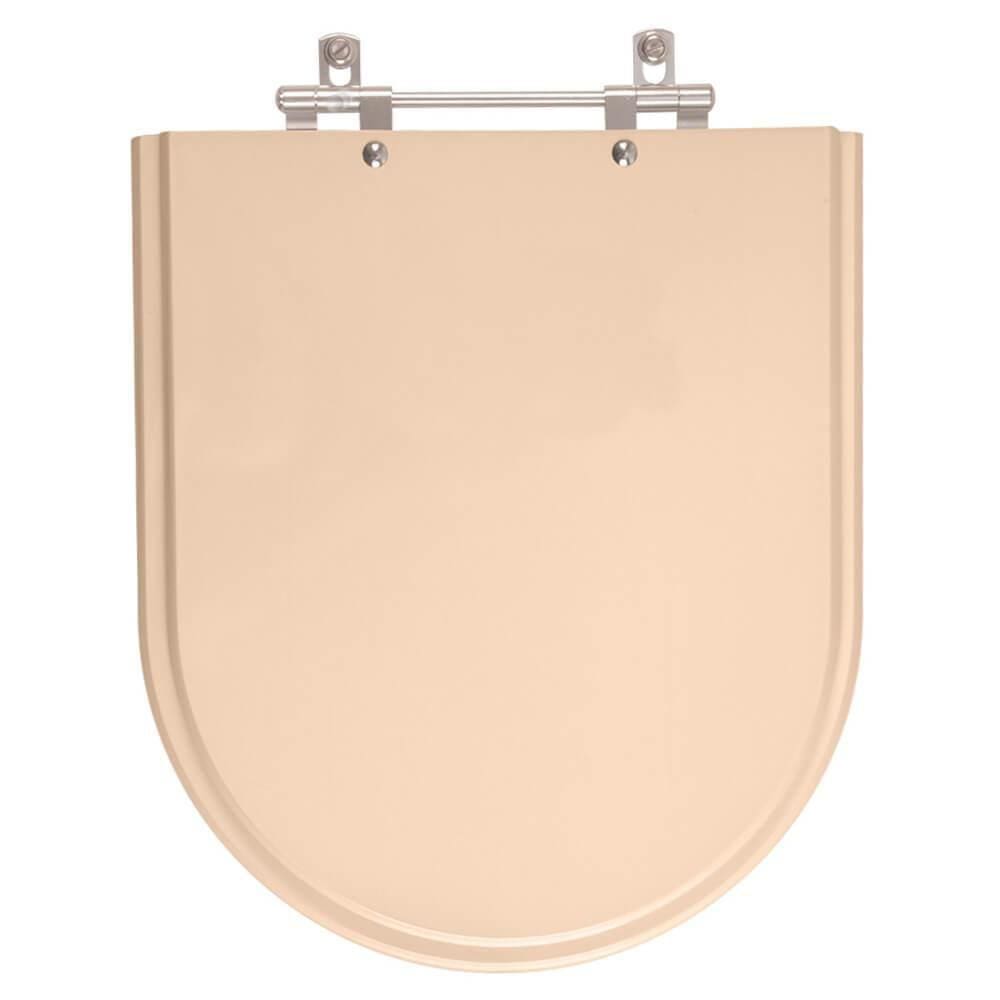 Assento Sanitario Poliester Carrara Rosa Floral para vaso Deca