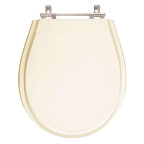 Assento Sanitario Poliester Avalon Bone (Bege Claro) para vaso Ideal Standard