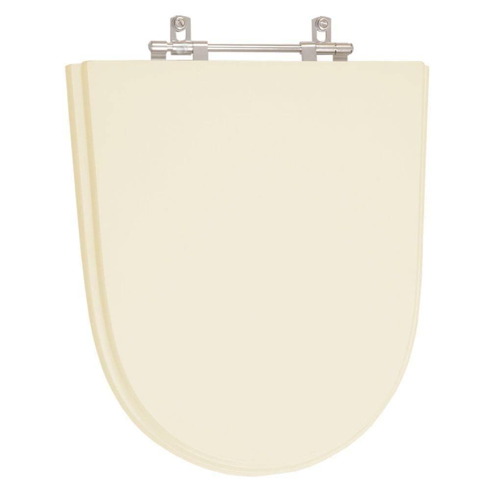 Assento Sanitario Poliester Century Creme para vaso Deca