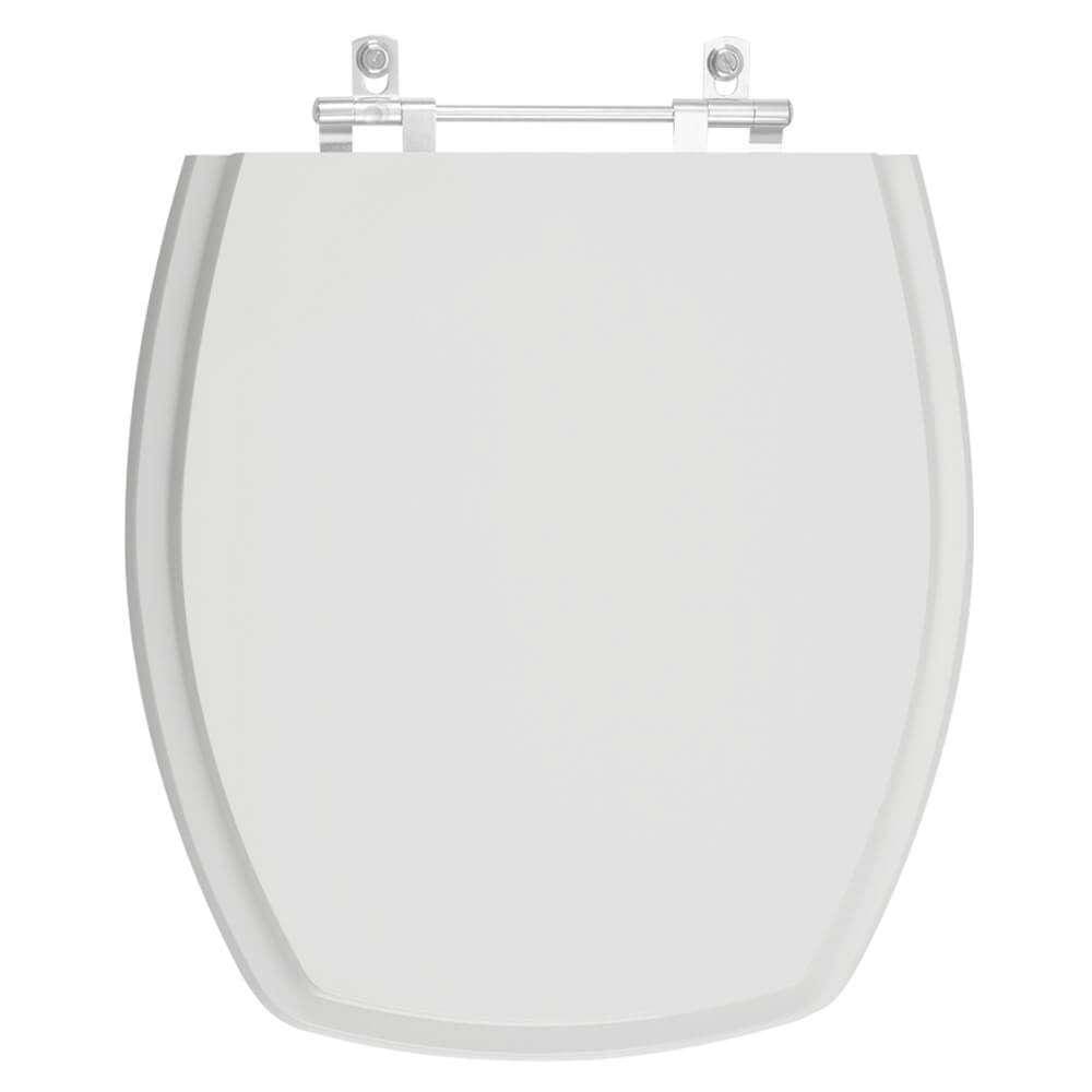 Assento Sanitario Poliester Thema Cinza Platina para vaso Incepa