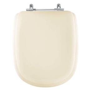 Assento Sanitário Almofadado Paris Bege Claro para vaso Ideal Standard