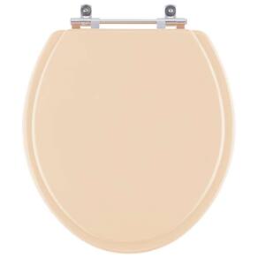 Assento Sanitário Azaléa Rosato para vaso Celite