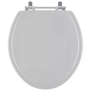 Assento Sanitário Diamantina Cinza Claro para vaso Icasa