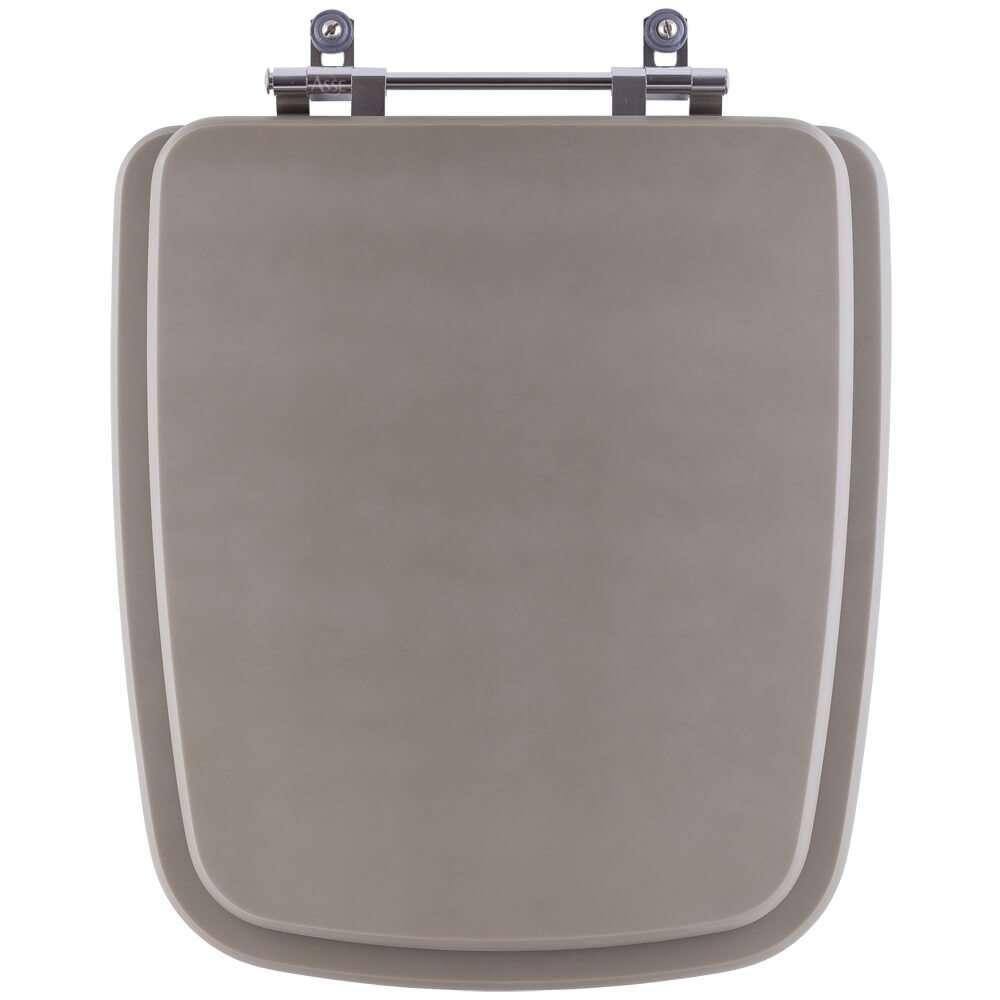 Assento Sanitário Acrílico Boss Cinza Fosco para vaso Incepa 6lpf