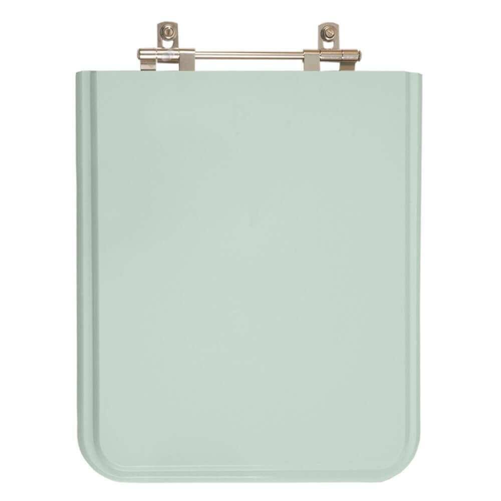 Tampa de Vaso Square Verde Claro para Bacia Incepa