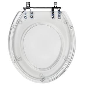 Assento Sanitário Aries Transparente Para Vaso Eternit