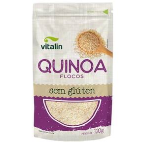Kit 2X: Quinoa Em Flocos Sem Glúten Vitalin 120G