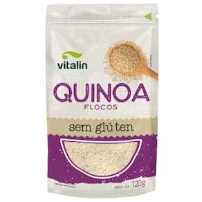 Kit 2X: Quinoa Em Flocos Sem Glúten Vitalin 120G