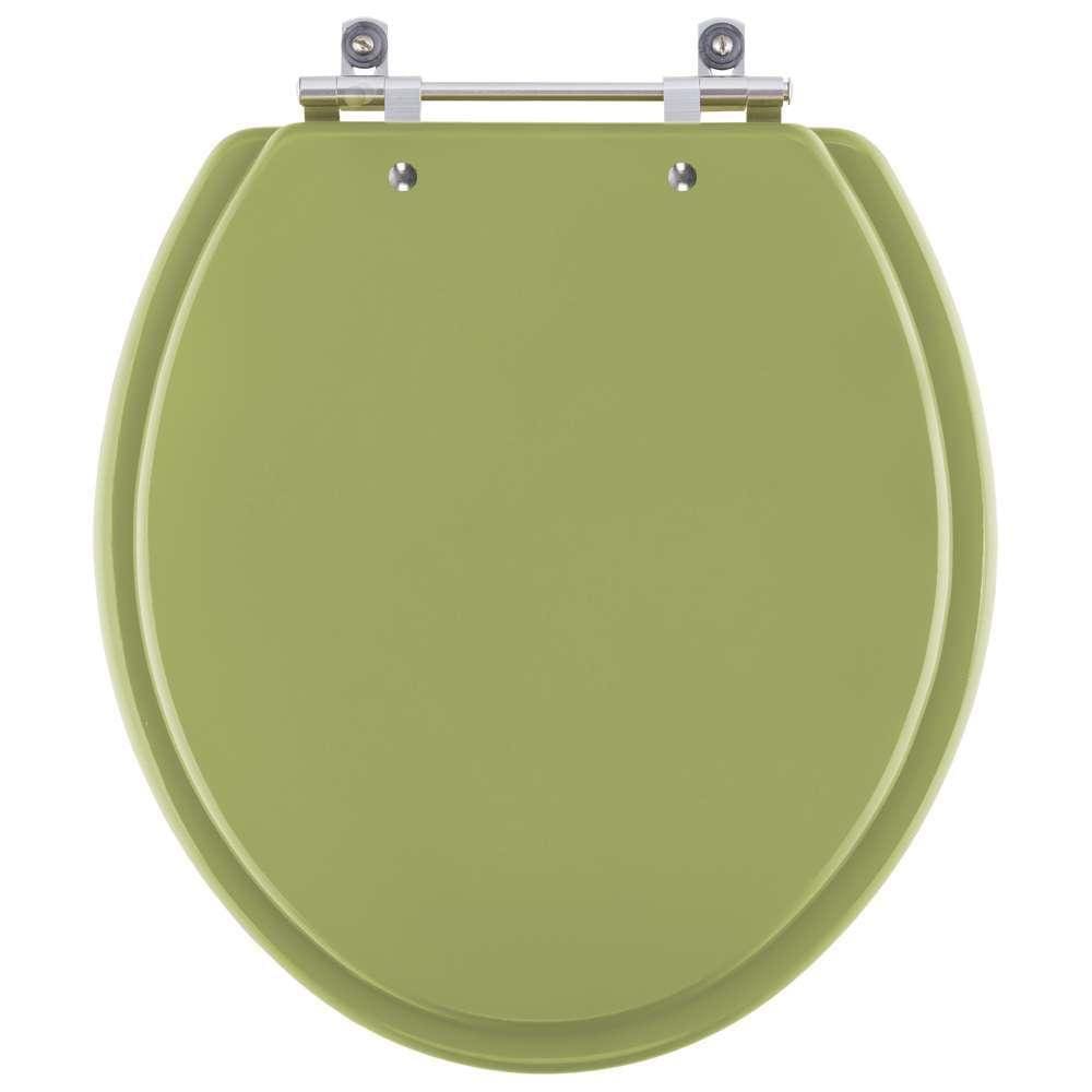 Assento Sanitário Poliester Azalea Verde Itapoa para vaso Celite