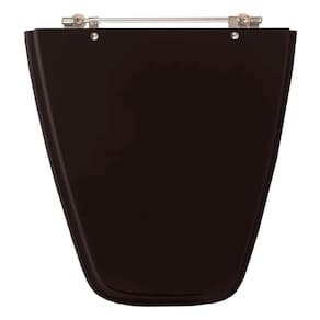 Assento Sanitário Plaza Preto para vaso Ideal Standard