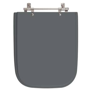 Assento Sanitário Tivoli Cinza Quartzo (Cinza Escuro) para vaso Ideal Standard