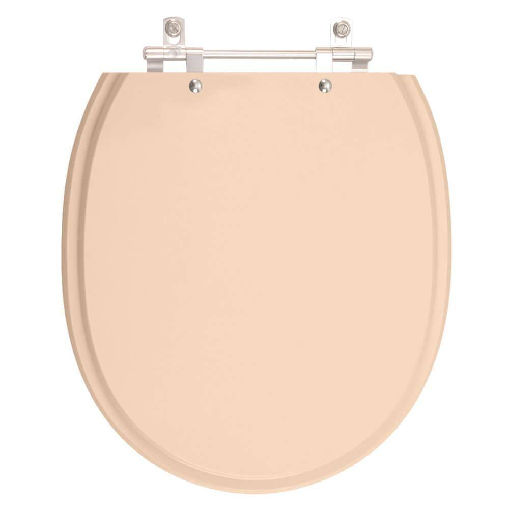 Assento Sanitário Village Rosa Floral para vaso Deca