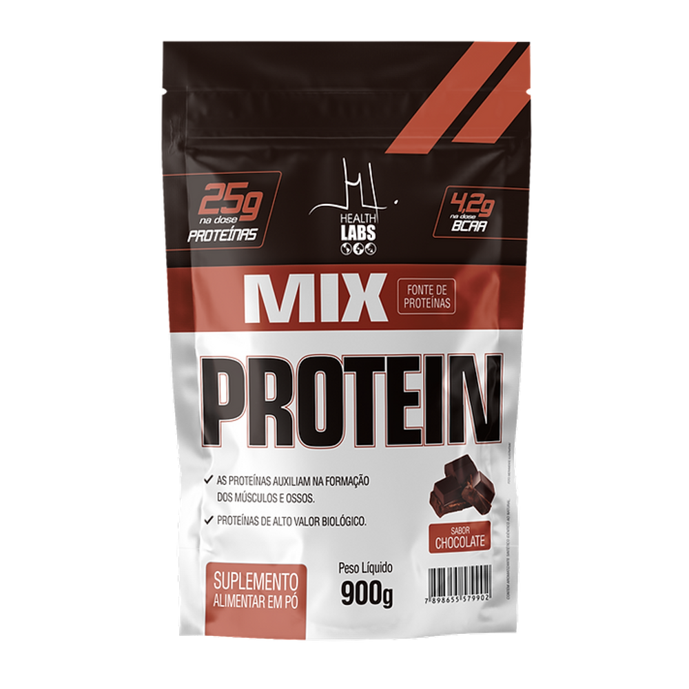 Mix Protein 900g Chocolate Refil