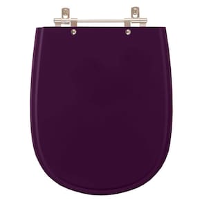 Assento Sanitário Poliester Paris Ametista (Roxo) para vaso Ideal Standard