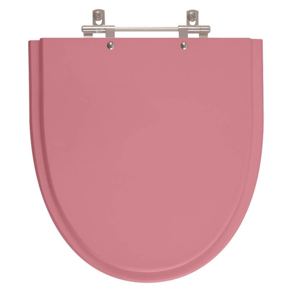Assento Sanitário Poliester Studio Wild Rose para vaso Incepa