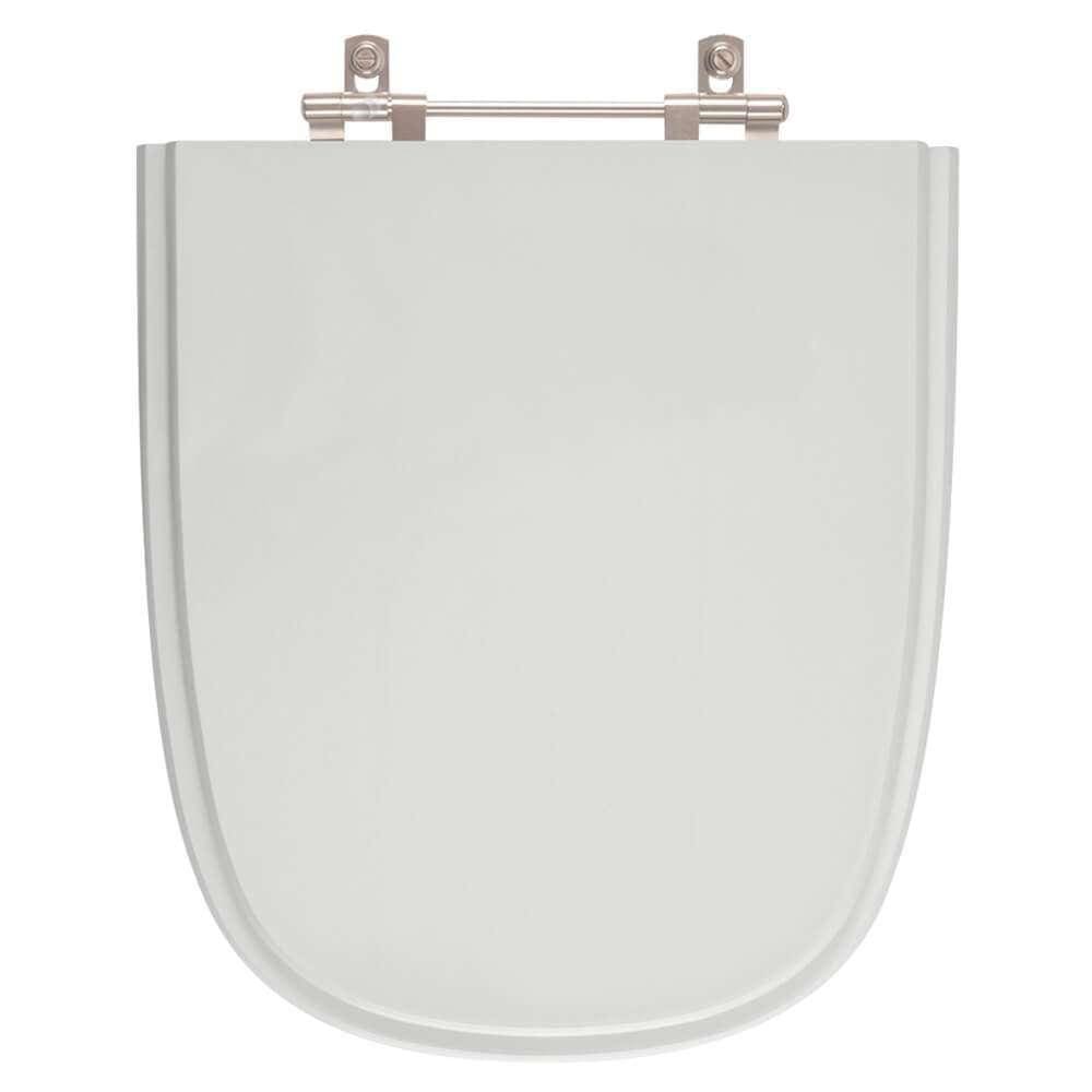 Tampa de Vaso Ibiza Cinza Platina para Bacia Incepa