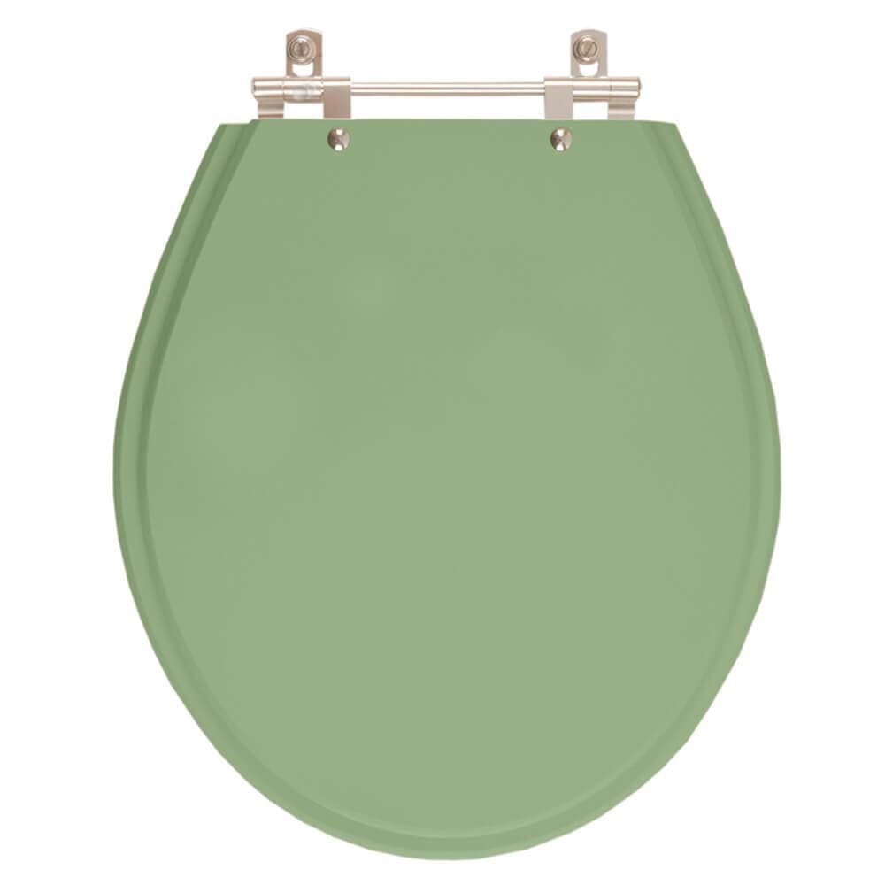 Assento Sanitário Ravena Verde Malva para vaso Deca