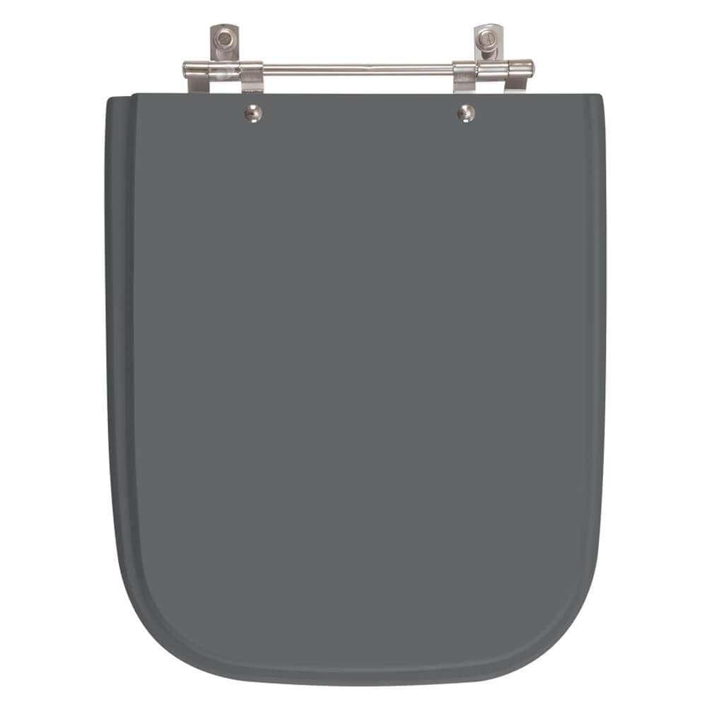 Assento Sanitário Tivoli Cinza Quartzo (Cinza Escuro) para vaso Ideal Standard