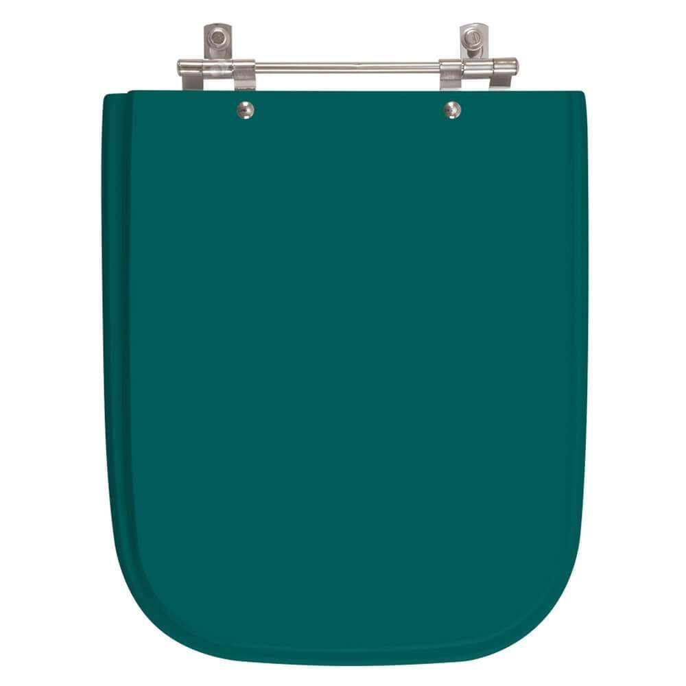 Assento Sanitário Tivoli Verde Amazonia para vaso Ideal Standard