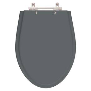 Assento Sanitário Victoria Cinza Quartzo para vaso Ideal Standard