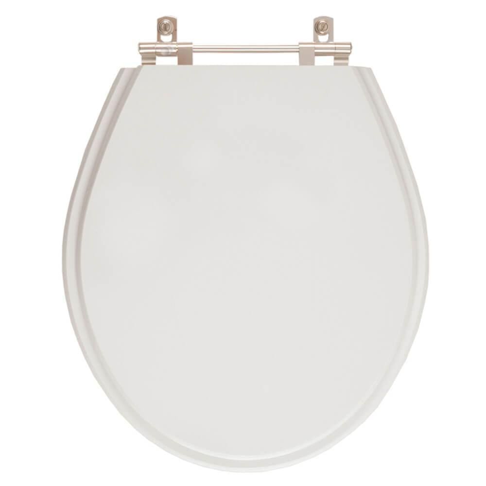 Tampa de Vaso Acrilico Ravena Cinza para bacia Deca 6lpf