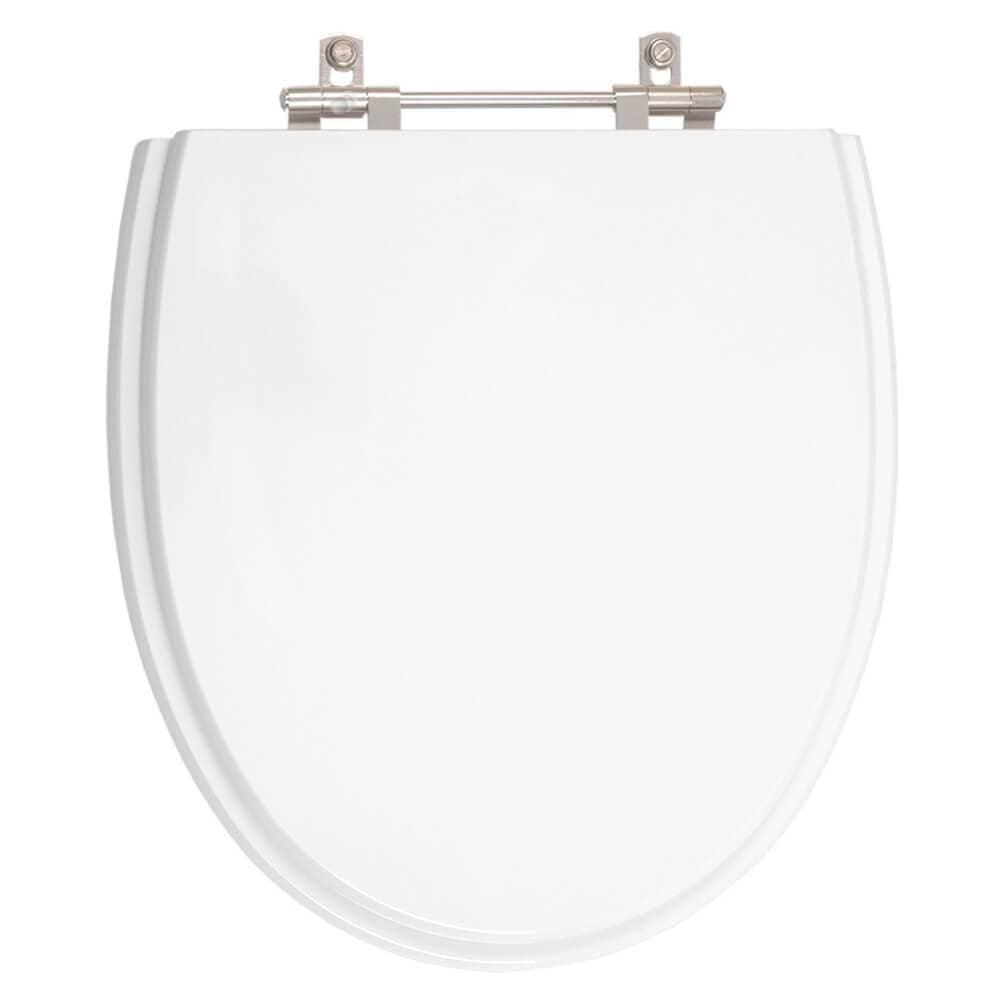 Tampa de Vaso Acrílico Eros Branco para bacia Incepa