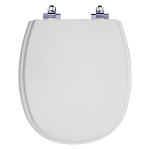 Tampa De Vaso Com Amortecedor Aspen Cinza Para Bacia Deca