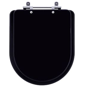 Tampa de Vaso Carrara Preto Fosco para Bacia Deca 6lpf