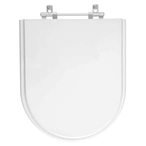 Tampa de Vaso em MDF Belle Epoque Branco para bacia Deca