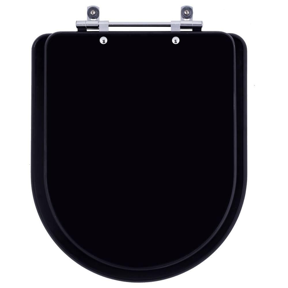 Tampa de Vaso Link Ebano Fosco para Bacia Deca 6lpf