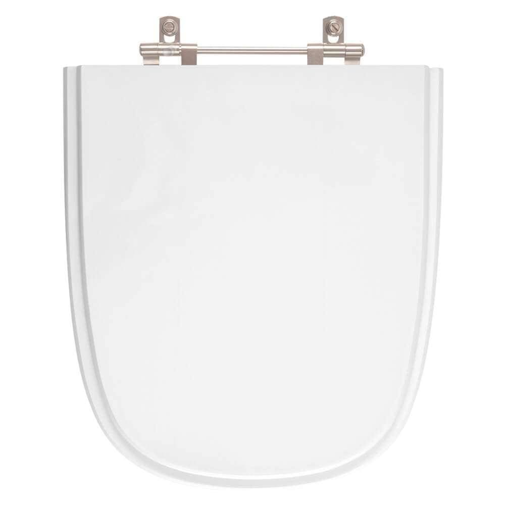 Tampa de Vaso Poliester Ibiza Branco para bacia Incepa Cidamar